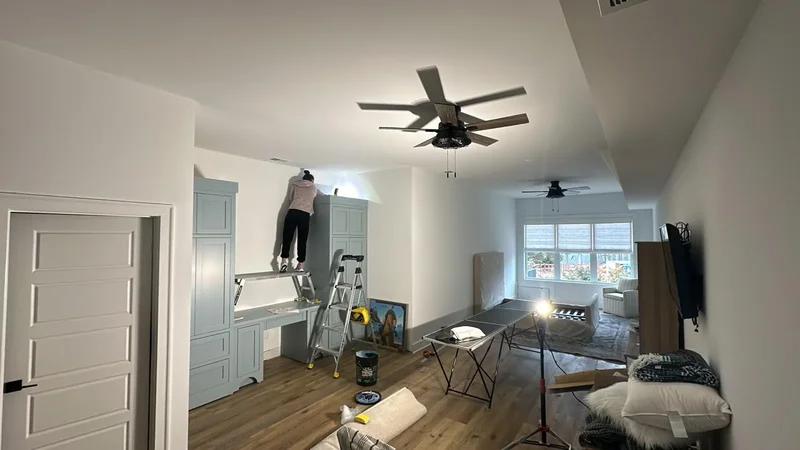 Feature wall installation